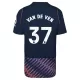 Camisola Tottenham Hotspur Van De Ven 37 Criança Equipamento 2ª 2026-27