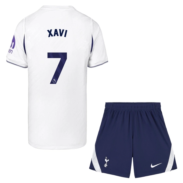 Camisola Tottenham Hotspur Xavi 7 Criança Equipamento 1ª 2026-27 Camisola Tottenham Hotspur Xavi 7 Criança Equipamento 1ª 2026-27