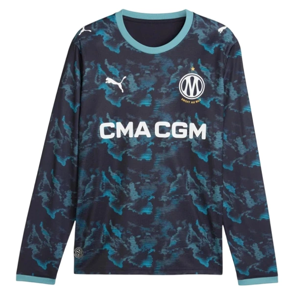 Camisola Manga Comprida Olympique Marseille Homem Equipamento 2ª 2026-27 Camisola Manga Comprida Olympique Marseille Homem Equipamento 2ª 2026-27