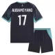 Camisola Olympique Marseille Aubameyang 17 Criança Equipamento 2ª 2026-27 Camisola Olympique Marseille Aubameyang 17 Criança Equipamento 2ª 2026-27