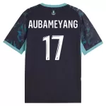 Camisola Olympique Marseille Aubameyang 17 Homem Equipamento 2ª 2026-27