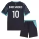 Camisola Olympique Marseille Greenwood 10 Criança Equipamento 2ª 2026-27 Camisola Olympique Marseille Greenwood 10 Criança Equipamento 2ª 2026-27