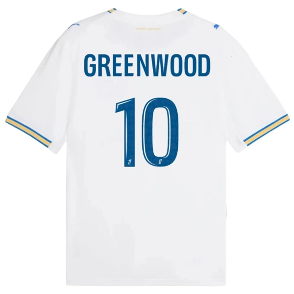 Camisola Olympique Marseille Greenwood 10 Homem Equipamento 1ª 2026-27 Camisola Olympique Marseille Greenwood 10 Homem Equipamento 1ª 2026-27