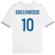 Camisola Olympique Marseille Greenwood 10 Homem Equipamento 1ª 2026-27 Camisola Olympique Marseille Greenwood 10 Homem Equipamento 1ª 2026-27