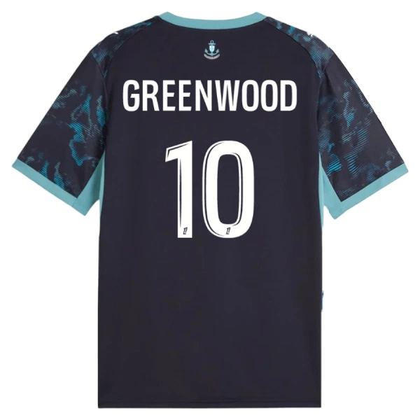 Camisola Olympique Marseille Greenwood 10 Homem Equipamento 2ª 2026-27 Camisola Olympique Marseille Greenwood 10 Homem Equipamento 2ª 2026-27
