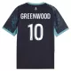 Camisola Olympique Marseille Greenwood 10 Homem Equipamento 2ª 2026-27 Camisola Olympique Marseille Greenwood 10 Homem Equipamento 2ª 2026-27
