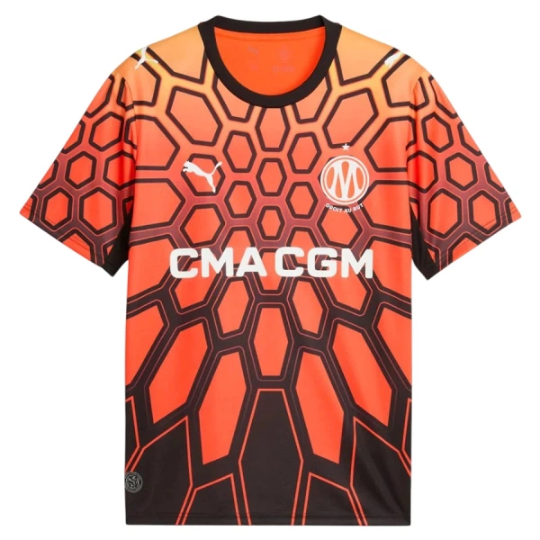 Camisola Olympique Marseille Homem Equipamento 1ª 2026-27 Laranja Camisola Olympique Marseille Homem Equipamento 1ª 2026-27 Laranja