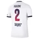 Camisola Paris Saint-Germain Hakimi 2 Homem Equipamento 2ª 2026-27