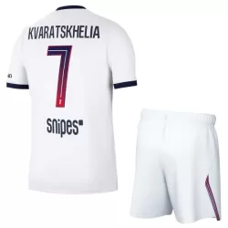 Camisola Paris Saint-Germain Kvaratskhelia 7 Criança Equipamento 2ª 2026-27 Camisola Paris Saint-Germain Kvaratskhelia 7 Criança Equipamento 2ª 2026-27