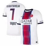 Camisola Paris Saint-Germain Kvaratskhelia 7 Homem Equipamento 2ª 2026-27