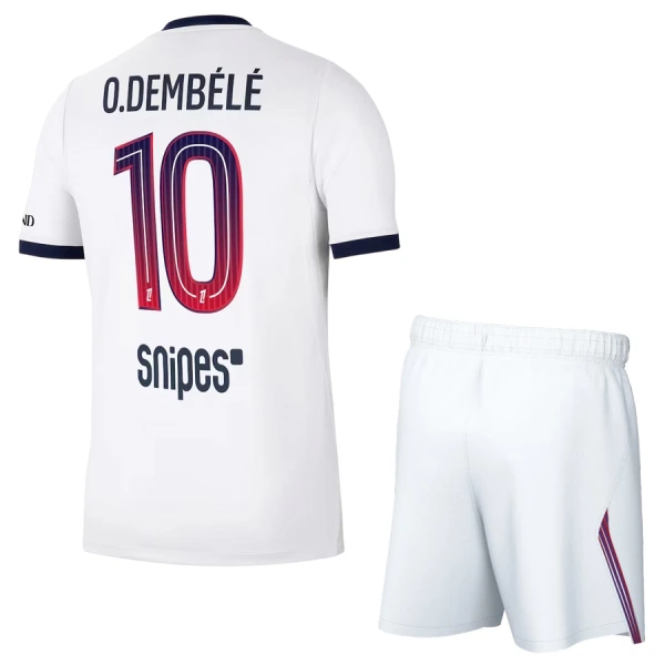 Camisola Paris Saint-Germain O. Dembele 10 Criança Equipamento 2ª 2026-27 Camisola Paris Saint-Germain O. Dembele 10 Criança Equipamento 2ª 2026-27