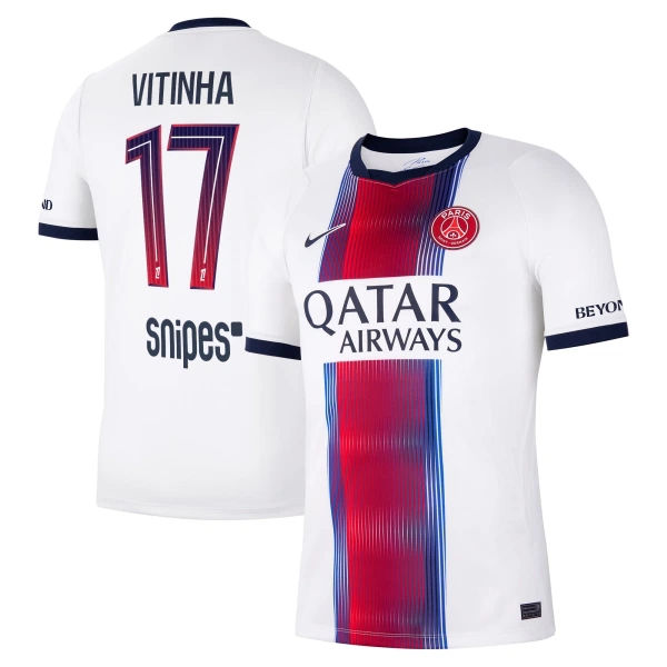 Camisola Paris Saint-Germain Vitinha 17 Homem Equipamento 2ª 2026-27 Camisola Paris Saint-Germain Vitinha 17 Homem Equipamento 2ª 2026-27