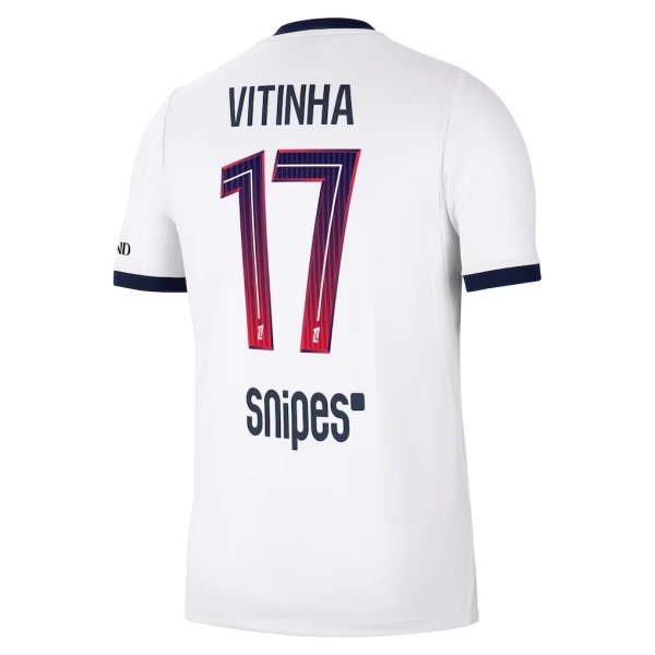 Camisola Paris Saint-Germain Vitinha 17 Homem Equipamento 2ª 2026-27