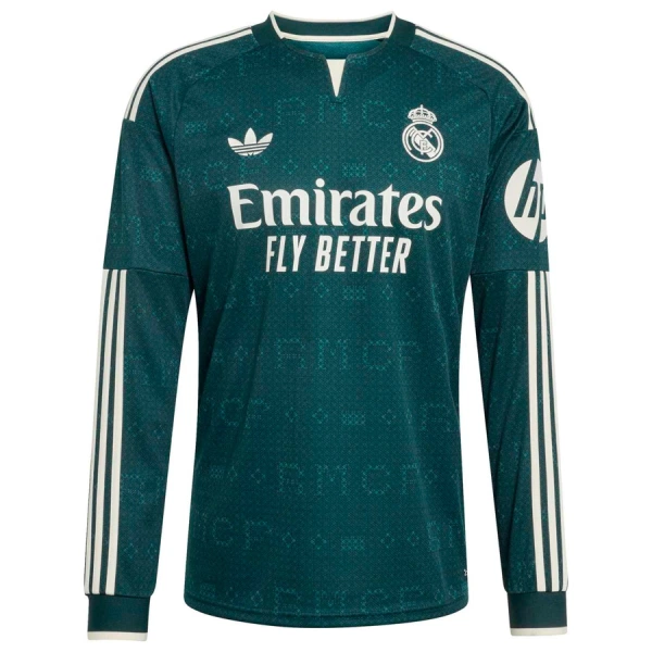 Camisola Manga Comprida Real Madrid Homem Equipamento 2ª 2026-27 Camisola Manga Comprida Real Madrid Homem Equipamento 2ª 2026-27