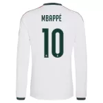 Camisola Manga Comprida Real Madrid Mbappé 10 Homem Equipamento 1ª 2026-27
