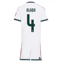 Camisola Real Madrid Alaba 4 Criança Equipamento 1ª 2026-27 Camisola Real Madrid Alaba 4 Criança Equipamento 1ª 2026-27