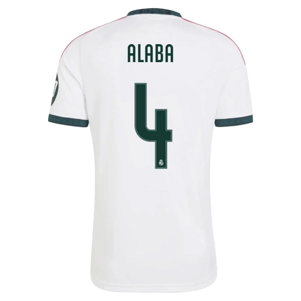 Camisola Real Madrid Alaba 4 Homem Equipamento 1ª 2026-27 Camisola Real Madrid Alaba 4 Homem Equipamento 1ª 2026-27