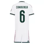 Camisola Real Madrid Camavinga 6 Criança Equipamento 1ª 2026-27