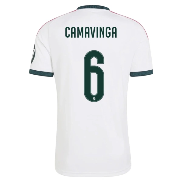 Camisola Real Madrid Camavinga 6 Homem Equipamento 1ª 2026-27 Camisola Real Madrid Camavinga 6 Homem Equipamento 1ª 2026-27