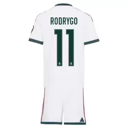 Camisola Real Madrid Rodrygo 11 Criança Equipamento 1ª 2026-27 Camisola Real Madrid Rodrygo 11 Criança Equipamento 1ª 2026-27
