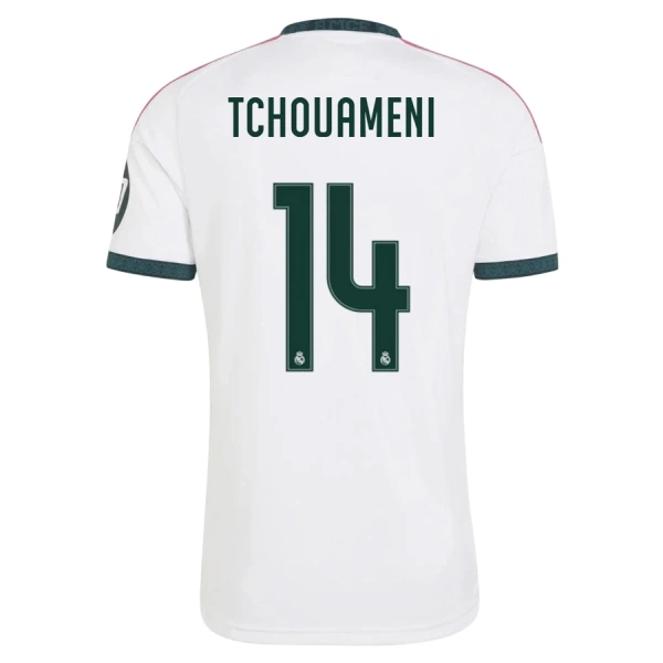 Camisola Real Madrid Tchouaméni 14 Homem Equipamento 1ª 2026-27 Camisola Real Madrid Tchouaméni 14 Homem Equipamento 1ª 2026-27