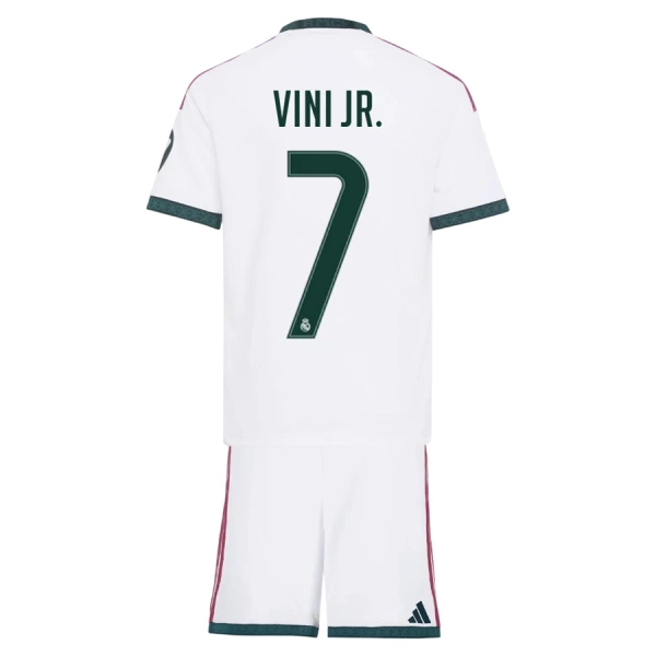 Camisola Real Madrid Vini JR 7 Criança Equipamento 1ª 2026-27 Camisola Real Madrid Vini JR 7 Criança Equipamento 1ª 2026-27