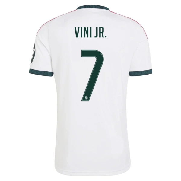 Camisola Real Madrid Vini JR 7 Homem Equipamento 1ª 2026-27 Camisola Real Madrid Vini JR 7 Homem Equipamento 1ª 2026-27