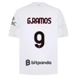 Camisola AC Milan G. Ramos 9 Homem Equipamento 2ª 2026-27