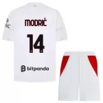 Camisola AC Milan Modrić 14 Criança Equipamento 2ª 2026-27