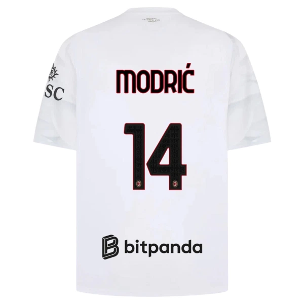Camisola AC Milan Modrić 14 Homem Equipamento 2ª 2026-27