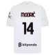 Camisola AC Milan Modrić 14 Homem Equipamento 2ª 2026-27