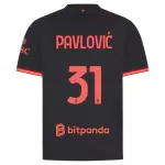 Camisola AC Milan Pavlovic 31 Homem Equipamento 3ª 2026-27