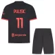 Camisola AC Milan Pulisic 11 Criança Equipamento 3ª 2026-27 Camisola AC Milan Pulisic 11 Criança Equipamento 3ª 2026-27