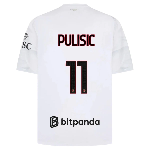 Camisola AC Milan Pulisic 11 Homem Equipamento 2ª 2026-27