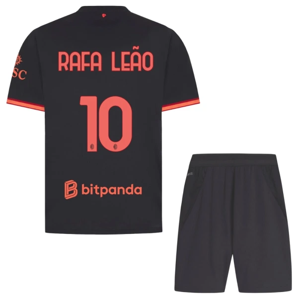Camisola AC Milan Rafael Leao 10 Criança Equipamento 3ª 2026-27
