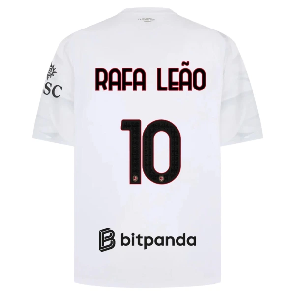 Camisola AC Milan Rafael Leao 10 Homem Equipamento 2ª 2026-27 Camisola AC Milan Rafael Leao 10 Homem Equipamento 2ª 2026-27