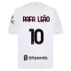 Camisola AC Milan Rafael Leao 10 Homem Equipamento 2ª 2026-27 Camisola AC Milan Rafael Leao 10 Homem Equipamento 2ª 2026-27