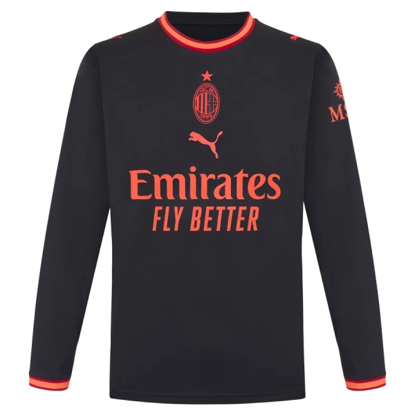 Camisola Manga Comprida AC Milan Homem Equipamento 3ª 2026-27 Camisola Manga Comprida AC Milan Homem Equipamento 3ª 2026-27