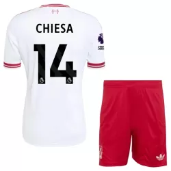 Camisola Liverpool Chiesa 14 Criança Equipamento 2ª 2026-27