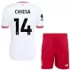 Camisola Liverpool Chiesa 14 Criança Equipamento 2ª 2026-27 Camisola Liverpool Chiesa 14 Criança Equipamento 2ª 2026-27