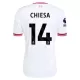 Camisola Liverpool Chiesa 14 Criança Equipamento 2ª 2026-27