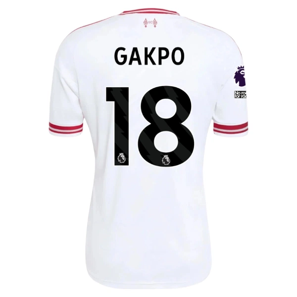 Camisola Liverpool Gakpo 18 Homem Equipamento 2ª 2026-27 Camisola Liverpool Gakpo 18 Homem Equipamento 2ª 2026-27