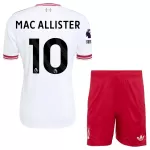 Camisola Liverpool Mac Allister 10 Criança Equipamento 2ª 2026-27