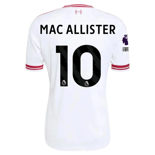 Camisola Liverpool Mac Allister 10 Criança Equipamento 2ª 2026-27