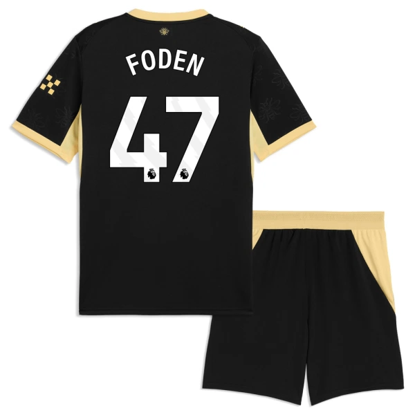 Camisola Manchester City Foden 47 Criança Equipamento 2ª 2026-27 Camisola Manchester City Foden 47 Criança Equipamento 2ª 2026-27