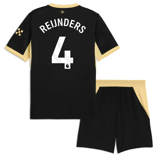 Camisola Manchester City Reijnders 4 Criança Equipamento 2ª 2026-27