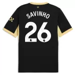 Camisola Manchester City Savinho 26 Homem Equipamento 2ª 2026-27