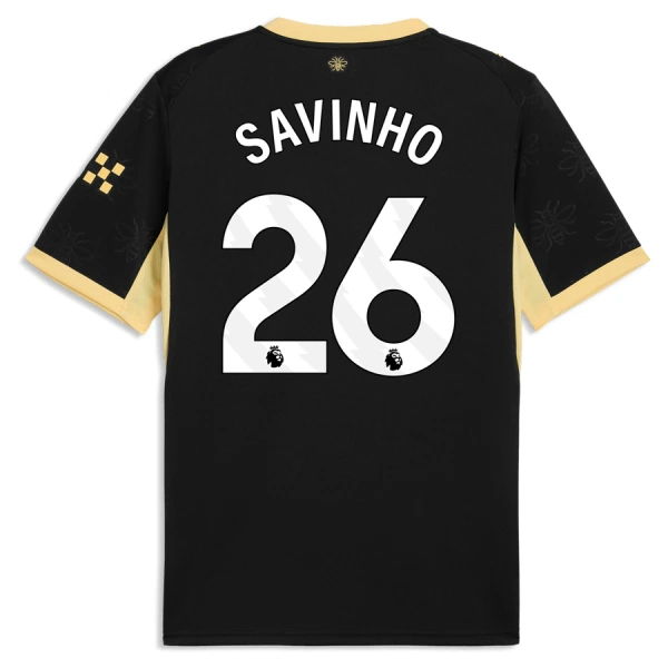 Camisola Manchester City Savinho 26 Homem Equipamento 2ª 2026-27