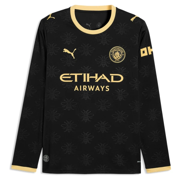 Camisola Manga Comprida Manchester City Homem Equipamento 2ª 2026-27 Camisola Manga Comprida Manchester City Homem Equipamento 2ª 2026-27