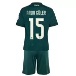 Camisola Real Madrid Arda Guler 15 Criança Equipamento 2ª 2026-27